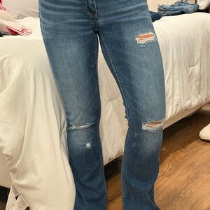 Women's BKE Stella midrise Distressed Jeans